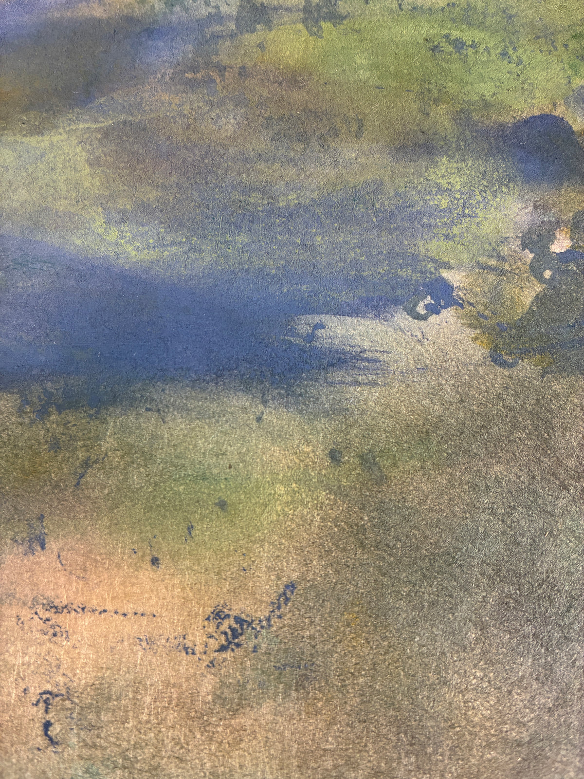 明け / Ake (2panels, each 18 × 18 × 2 cm / 7 × 7 × 0.75 inches)
