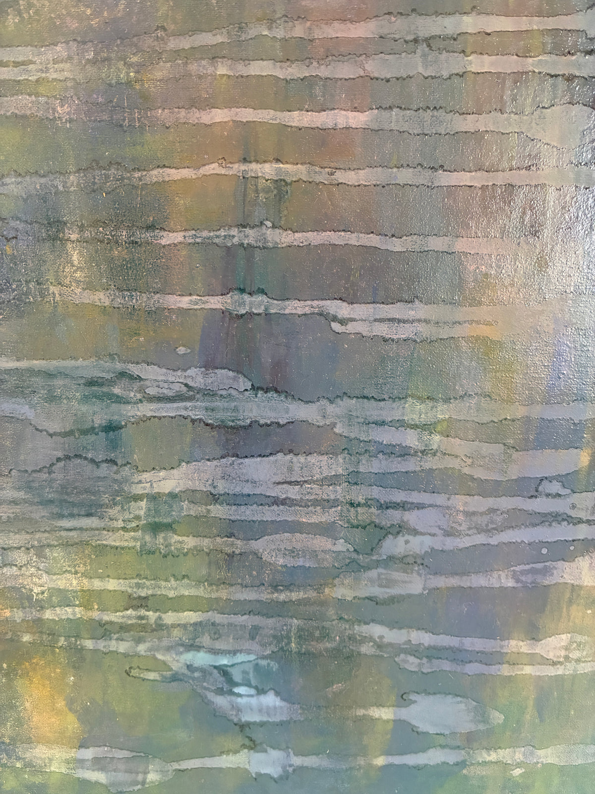 気配 / Presence (27.3 × 27.3 × 2 cm / 10.75 × 10.75 × 0.75 inches)
