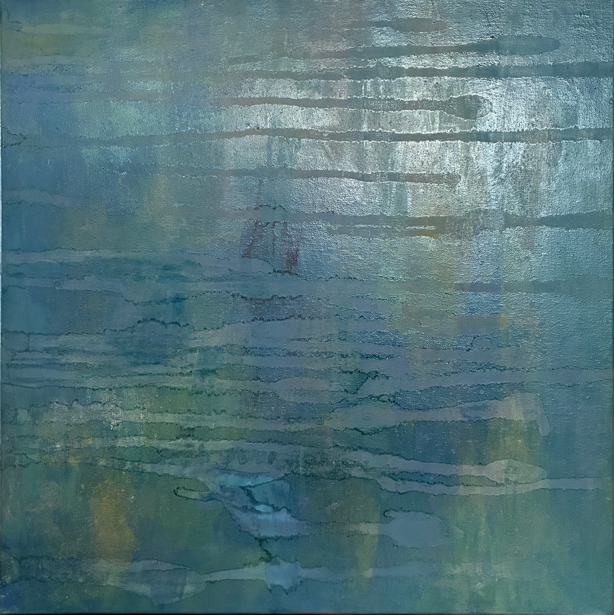 気配 / Presence (27.3 × 27.3 × 2 cm / 10.75 × 10.75 × 0.75 inches)
