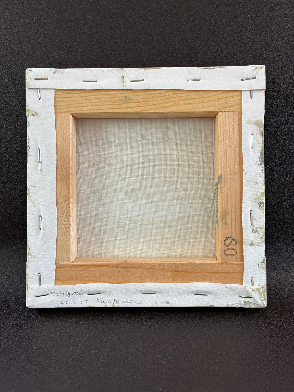 Obbligato (18 × 18 × 2 cm / 7 × 7 × 0.75 inches)