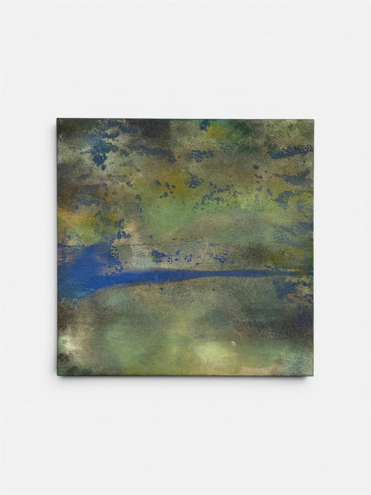 明け Ⅱ / Ake Ⅱ (18 × 18 × 2 cm / 7 × 7 × 0.75 inches)